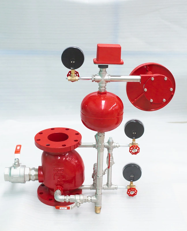 300psi FM Approved Flanged Alarm Check Valve for Wet Pipe Fire Sprinkler Systems