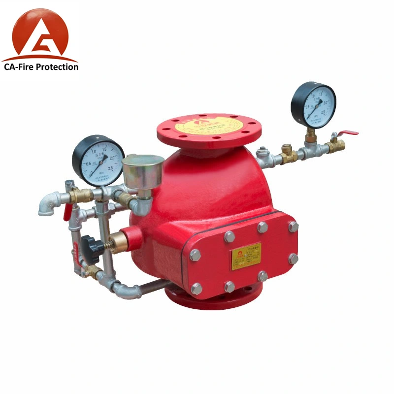 Ca Factory Outlet New Zsfz 100 Wet Alarm Valve Fire Fighting Equipment Wet Alarm Valve Price for Alarm Valve