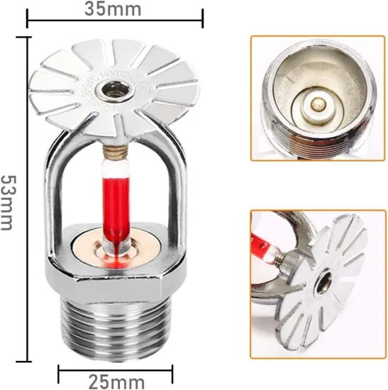 Automatische hängende/aufrechte/Seitenwand-Esfr-Feuersprinkler-Feuerbekämpfungsausrüstung