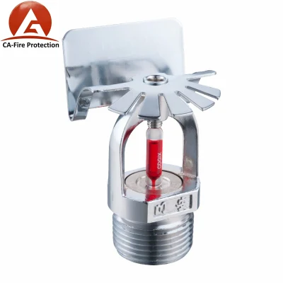 Pendent aufrechte Seitenwand 3 mm 5 mm Standard-Quick-Fast-Response-Job-Cdgix-Yf-Glaskolben-Feuersprinkler mit erweiterter Abdeckung