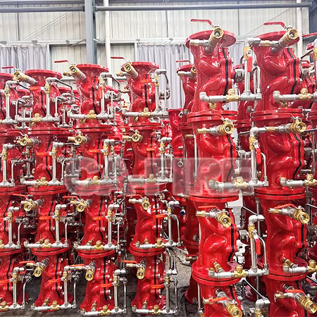 Ca Qualitätssicherung Zsfg 100 Red Fire Überschwemmungsalarmventil Nassalarmventil